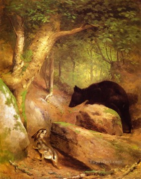 Bear Painting - The Disputed Way William Holbrook Beard